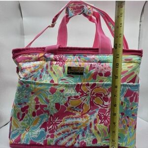 Lilly Pulitzer Vibrant Floral Tote Bag BEACH bag COOLER